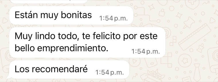 Testimonio de clienta de Monturas Colombia