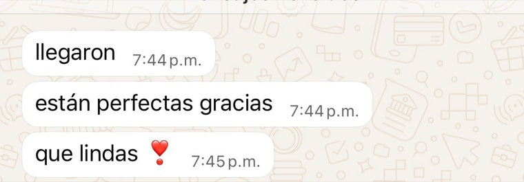 Testimonio de clienta de Monturas Colombia